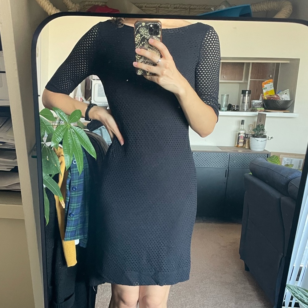 NWOT Banana Republic Black Bodycon Dress